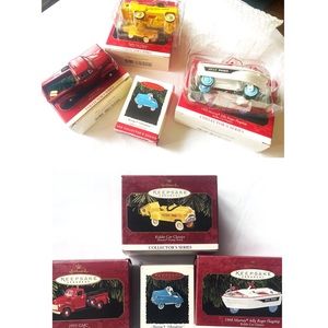 Hallmark Keepsake Vintage Kiddie Car Bundle